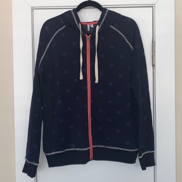 🇺🇸 NWT Rip Curl Starry Eyed Zip Up Hooded Sweatshirt L - Picture 2 of 6